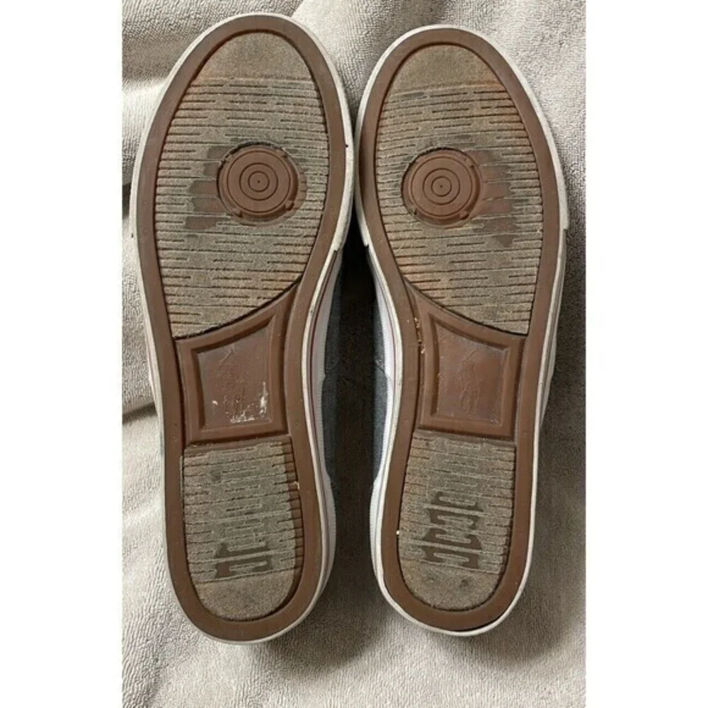 Polo Ralph Lauren Gray Slip On Shoes Men's Size 12D‎